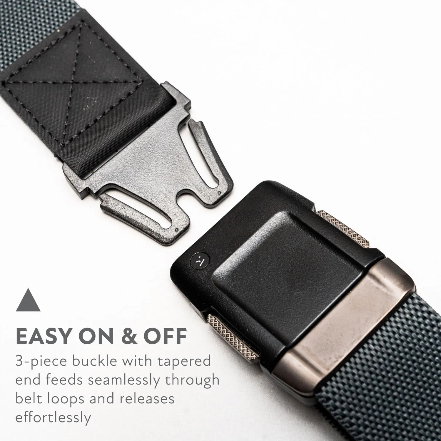 Arcade Belts Motion Belt for Men & Women - Micro Adjustable Click, Lighweight Stretch Belt, Casual Unisex Belts