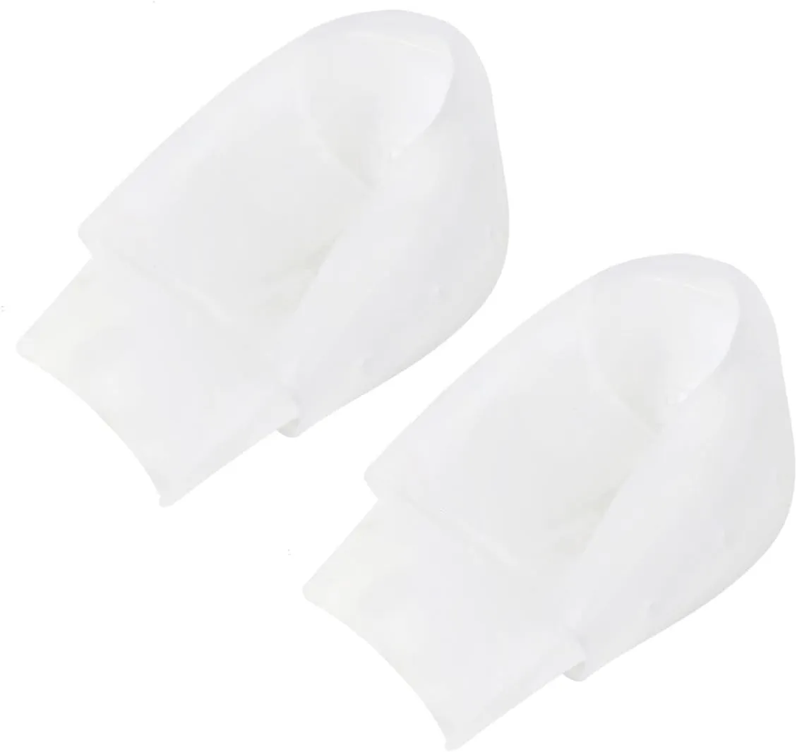 Concealed Footbed Enhancers Invisible Height Increase Soft Silicone Heel Insoles Wearable Heel Cushion Inserts Breathable Suitable for Men Women (2in/5cm)