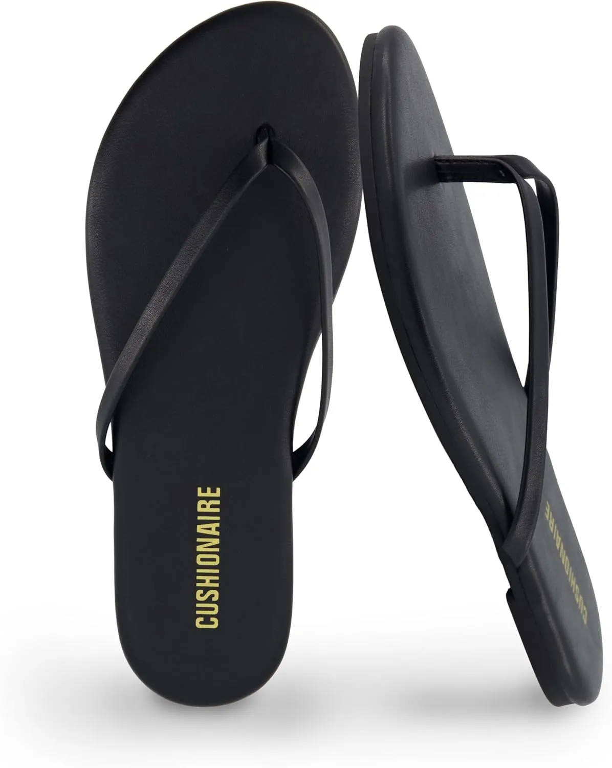 CUSHIONAIRE Cruise Womens Minimalist Flip Flops  Ultra-Lightweight Summer Sandals with Non-Slip Sole