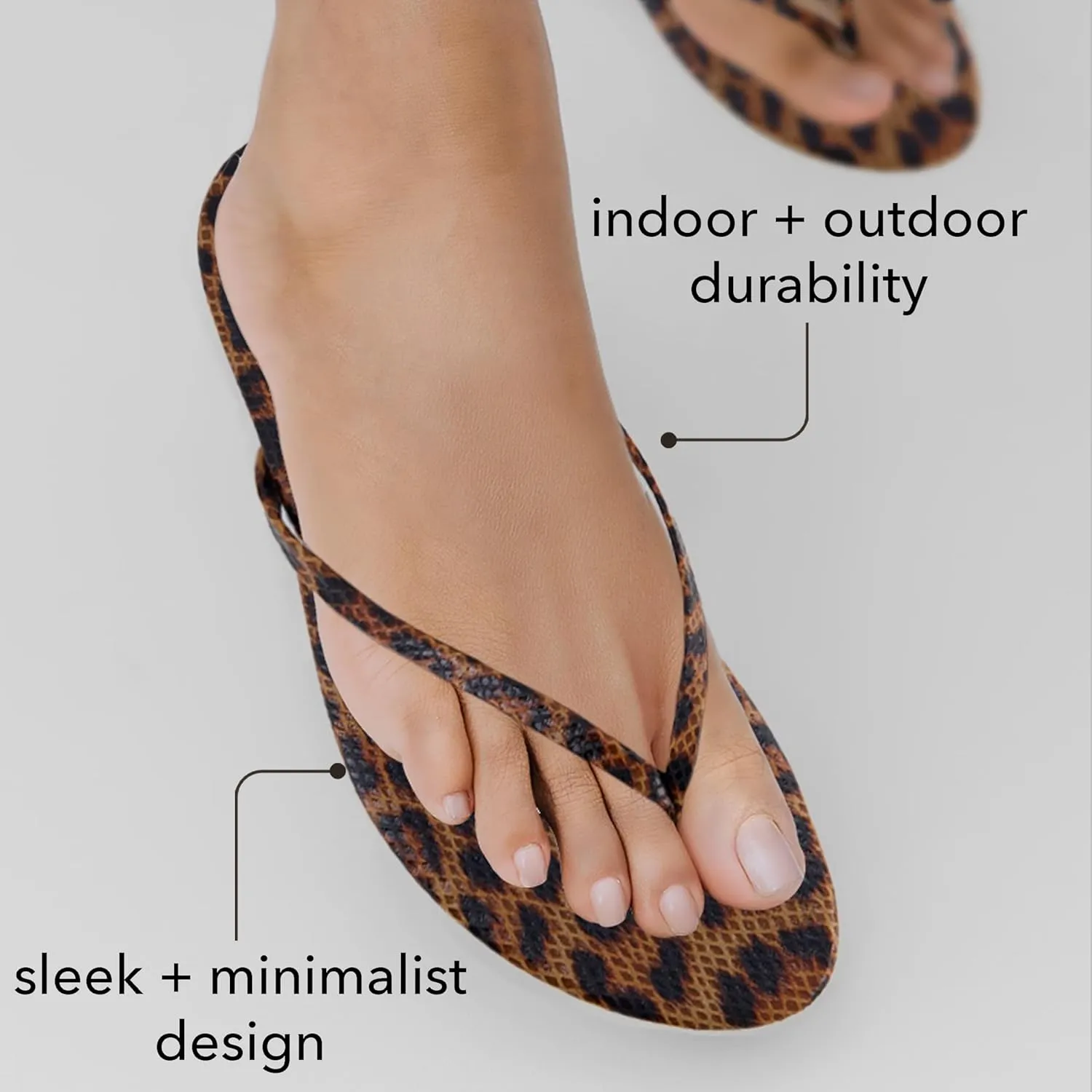 CUSHIONAIRE Cruise Womens Minimalist Flip Flops  Ultra-Lightweight Summer Sandals with Non-Slip Sole