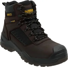 DEWALT Reynolds Men's Waterproof, Leather, Steel Toe, Safety Work Boot