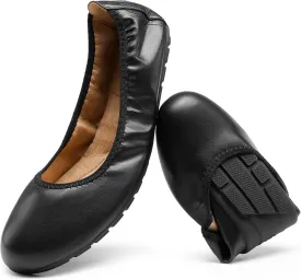 DREAM PAIRS Womens Ballet Flats Foldable Round Toe Dressy Comfortable Slip On Dress Shoes