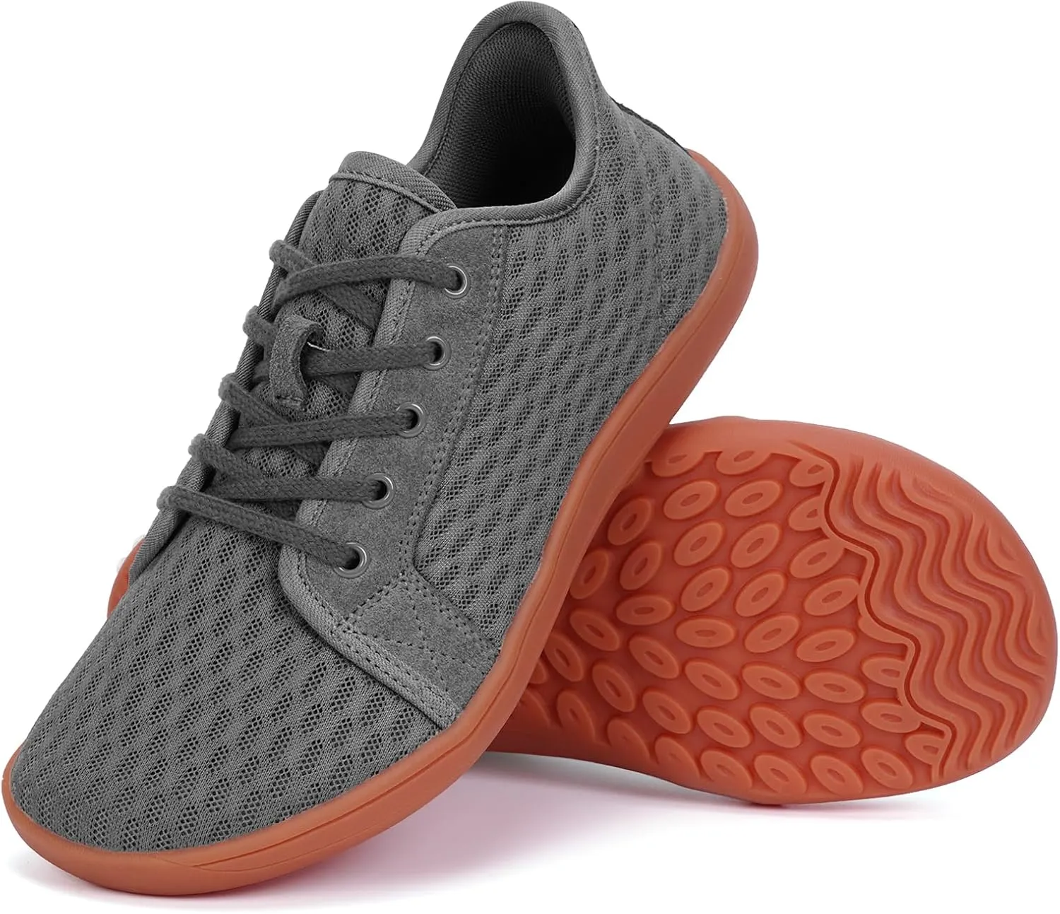 HiGropcore Barefoot Shoes for Women Men Minimalist Wide Toe Box Walking Shoes Zero Drop Arch Support Slip-On Barefoot Sneakers