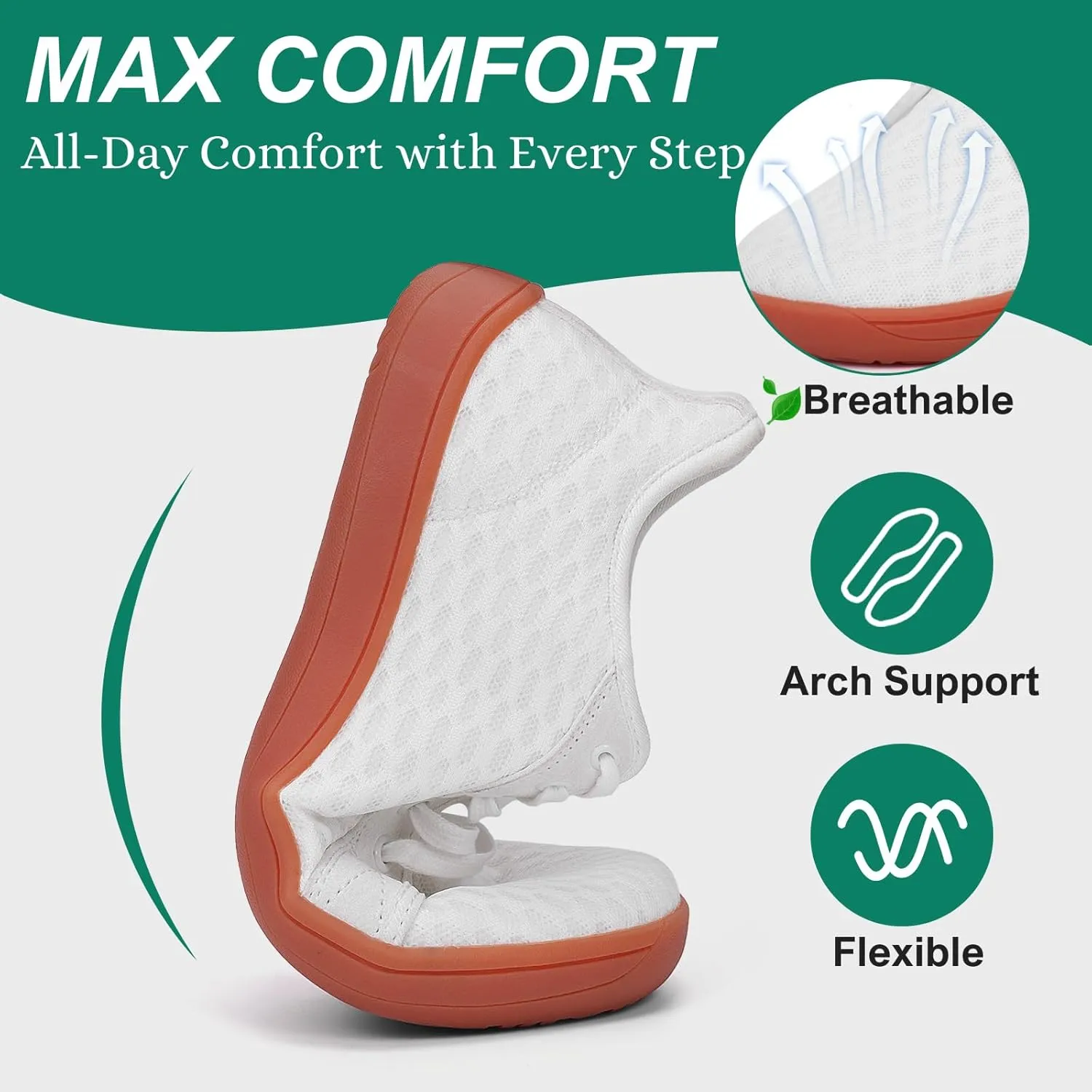 HiGropcore Barefoot Shoes for Women Men Minimalist Wide Toe Box Walking Shoes Zero Drop Arch Support Slip-On Barefoot Sneakers
