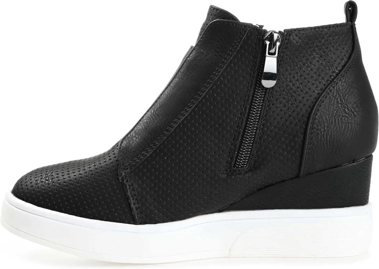 Journee Collection Womens Clara Platform Casual and Fashion Sneakers