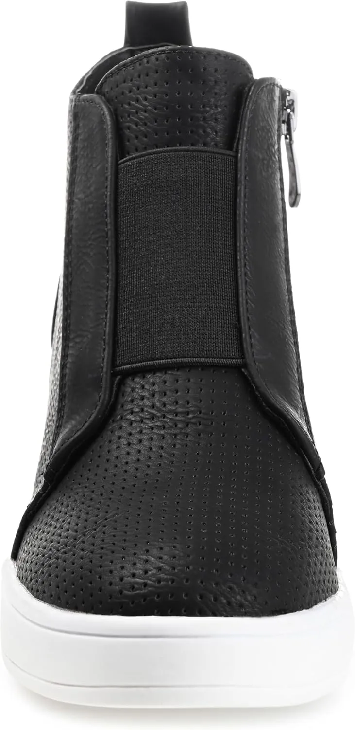 Journee Collection Womens Clara Platform Casual and Fashion Sneakers