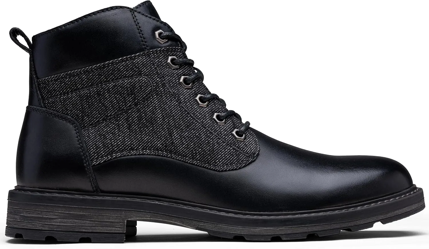 Jousen Men's Dress Boots Leather Boots for Men Formal Chukka Boots Mens Business Mens Boots