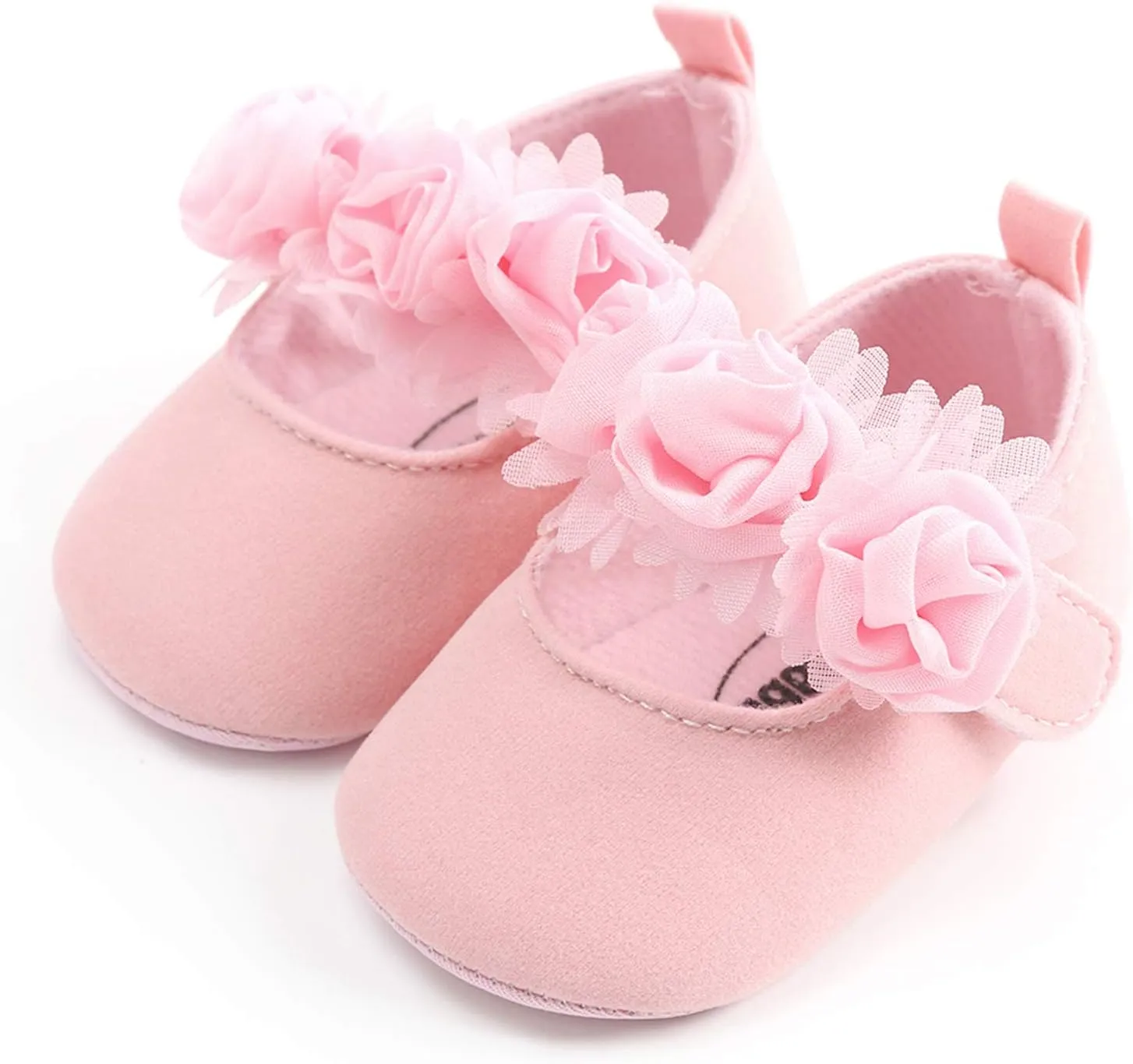 myppgg Baby Girls Mary Jane Flats Sparkly Bowknot Princess Dress Crib Shoes Non-Slip for Toddler First Walkers