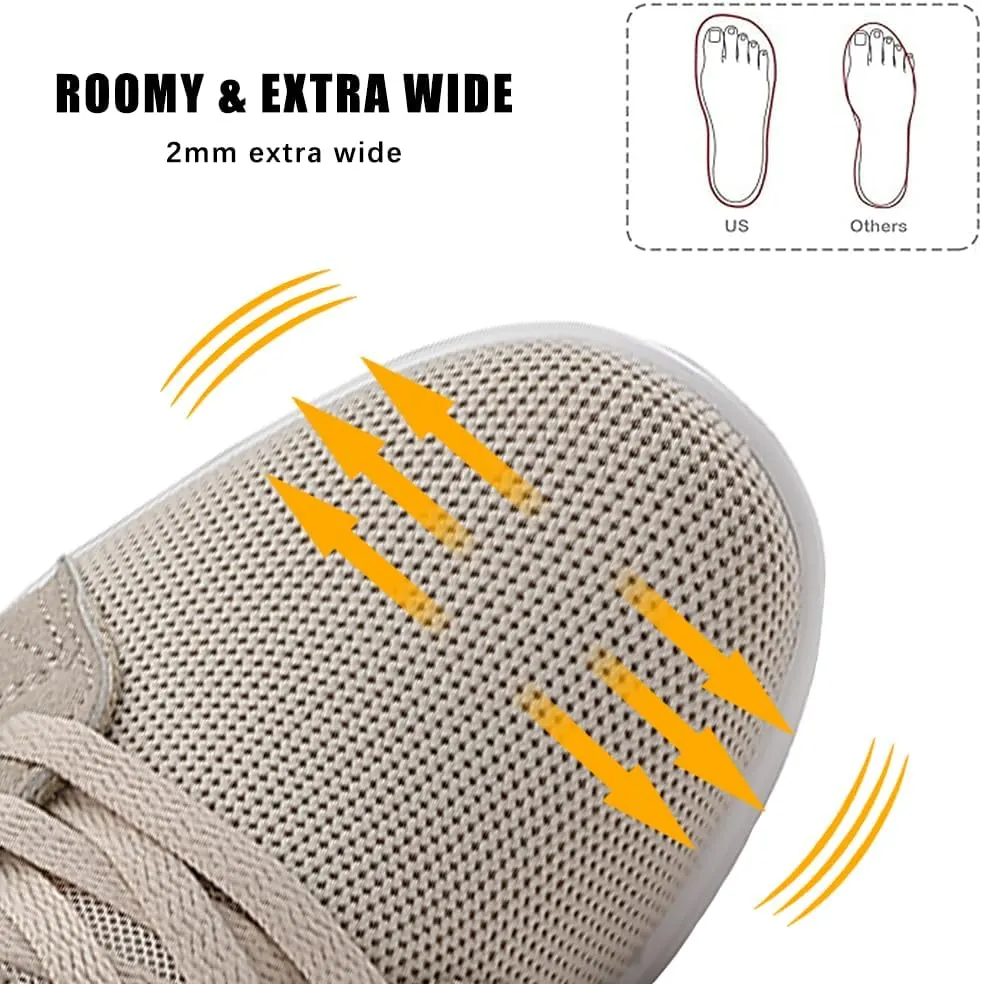 Oude Womens Walking Sneakers Comfy | Platform Shoes for Women Fashion | Stylish Standing All Day Rocker Bottom