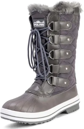 Polar Women's Nylon Tall Winter Snow Boot