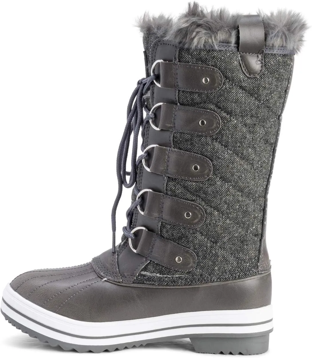 Polar Women's Nylon Tall Winter Snow Boot