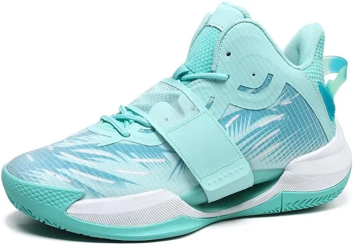 Women Men Basketball Shoes Breathable Anti Slip Wear Resistant Super Light Basketball Sneakers Outdoor Cushioning Workout Fashion Running Sneakers