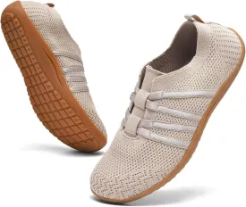 Women's Minimalist Barefoot Walking Shoes Wide Toe Box Flats Lightweight Casual Gym Athletic Sneakers
