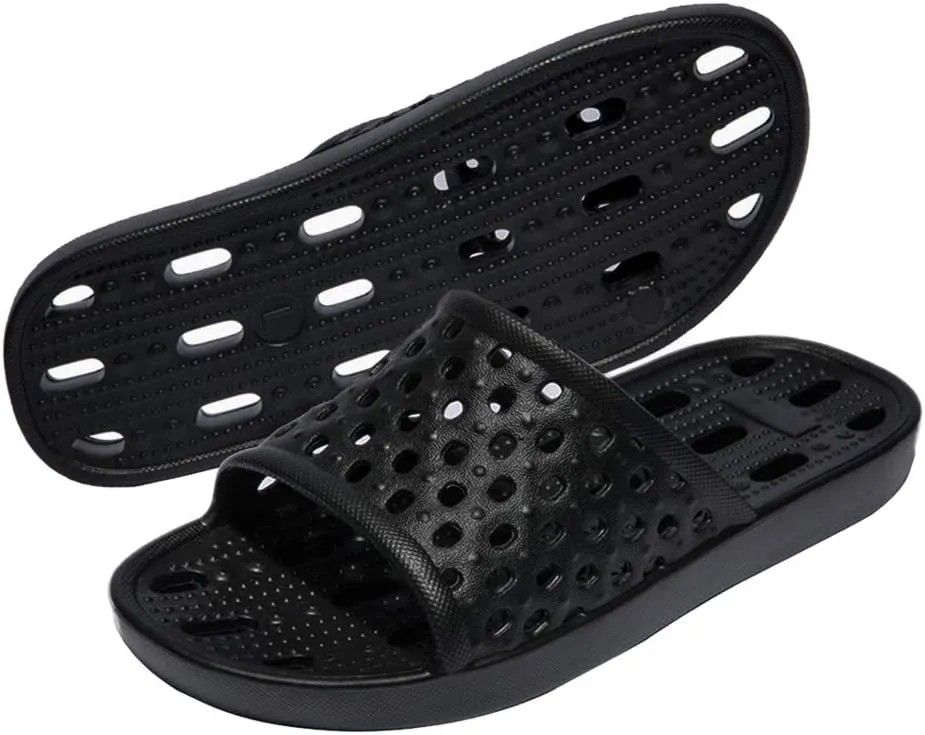 WOTTE Shower Sandals Women Quick Drying Bath Slippers Non Slip Dorm Shoes