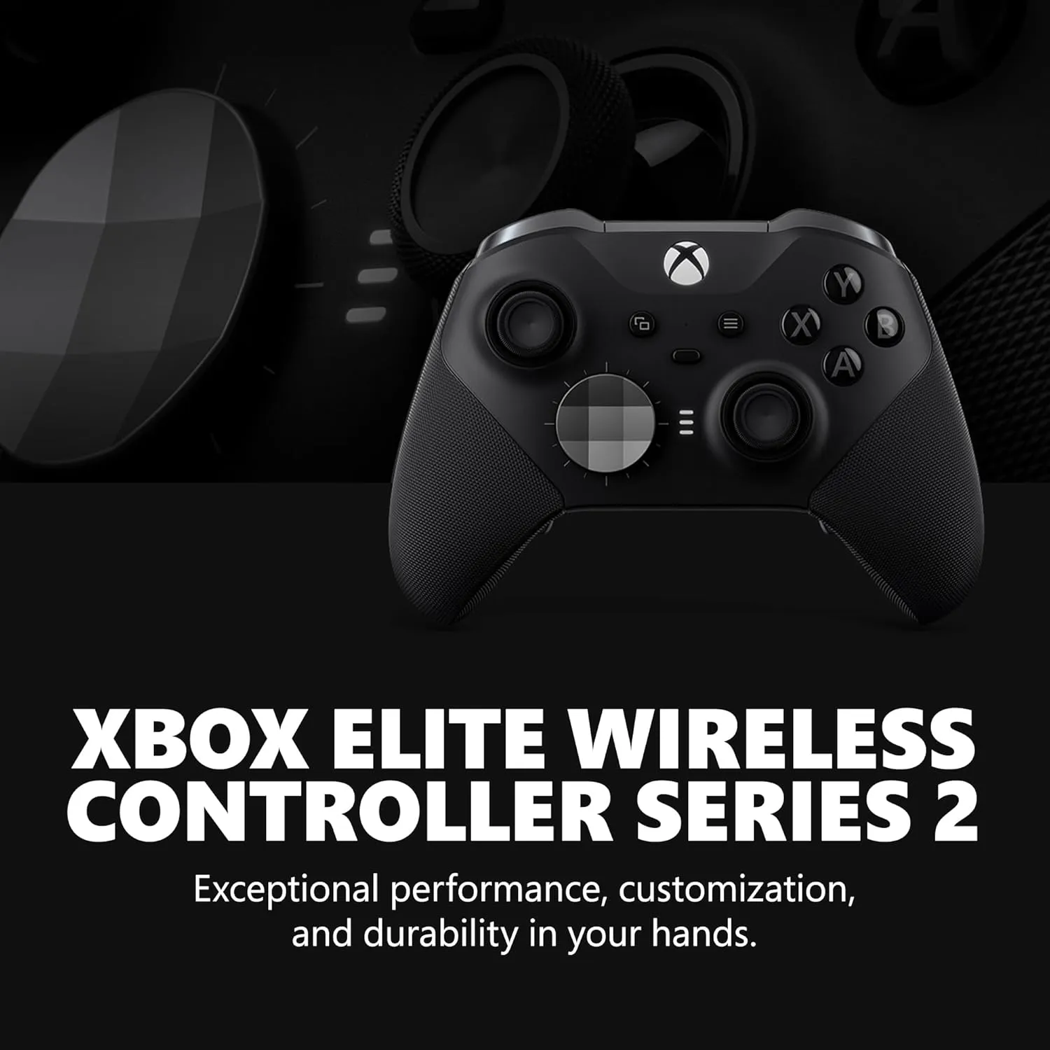 Xbox Elite Series 2 Core Wireless Gaming Controller  Black  Xbox Series X|S, Xbox One, Windows PC, Android, and iOS
