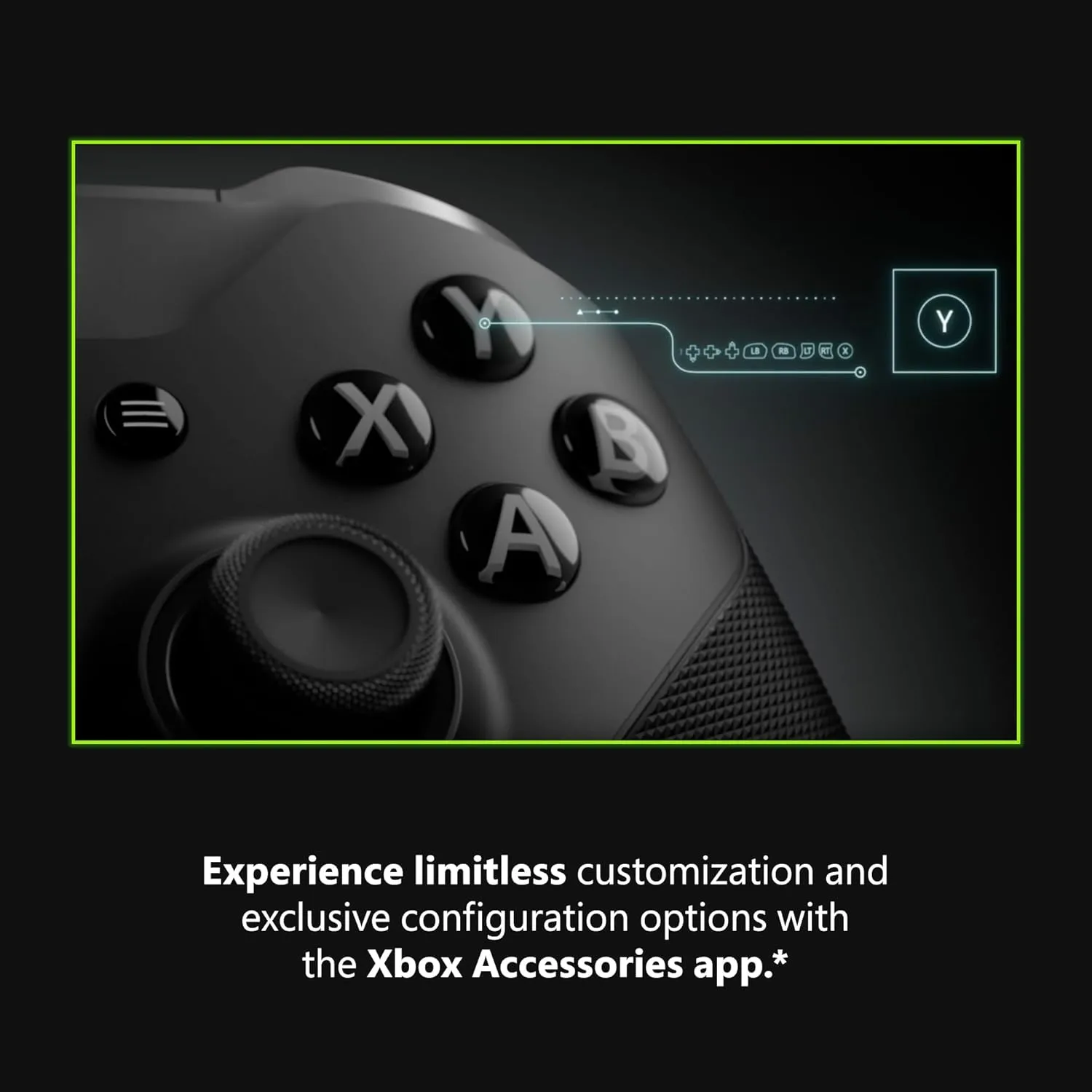 Xbox Elite Series 2 Core Wireless Gaming Controller  Black  Xbox Series X|S, Xbox One, Windows PC, Android, and iOS
