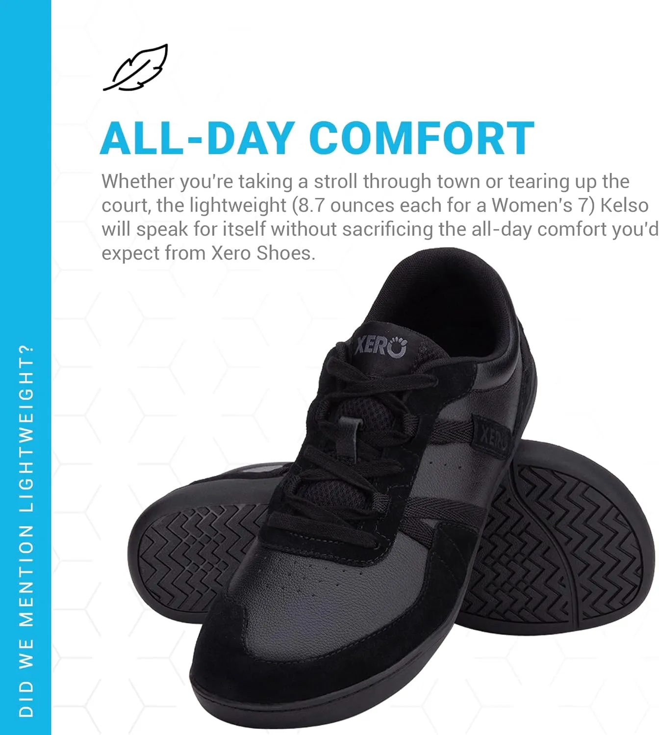 Xero Shoes Men's Kelso Barefoot Sneaker